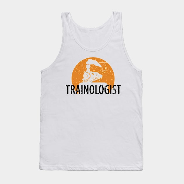 train railwayman trains driver Tank Top by Johnny_Sk3tch